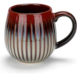 CosyCorner Tazza da Caffè in Ceramica, 500ml Tazza Grande per Caffè per Casa e Ufficio, Tazza in Ceramica per Caffè e Tè（A）