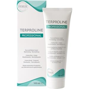 Terproline Professional Crema Viso-Corpo 100 ml - Elasticizzante e Normalizzante per Uso Professionale