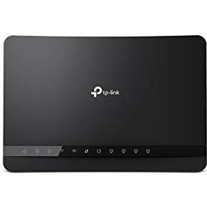TP-Link Archer VR1200 Modem Router WiFi, Modem Router FR (VDSL | FTTC | FTTS | ADSL) fino a 100Mbps, Wi-Fi AC1200 Dual Band, 5 Porte Gigabit