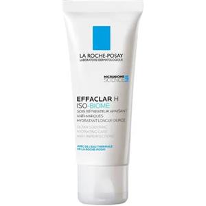 La Roche-Posay Effaclar H Iso-Biome Crema Viso Idratante Riparatrice 40 ml per Pelle Grassa a Tendenza Acneica