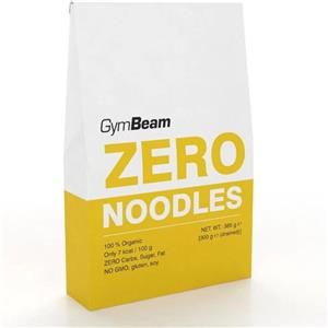 GymBeam Noodles Zero BIO 385g - Pasta Ipocalorica Senza Glutine a Base di Farina di Konjac, Adatta ai Vegani e Ideale per la Perdita di Peso
