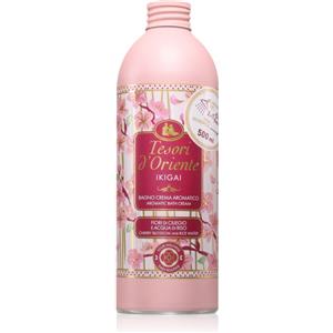 Tesori d'Oriente Bagnocrema Aromatico Ikigai 500 ml - Fiori di Ciliegio e Acqua di Riso