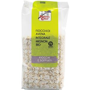 La Finestra Sul Cielo Fiocchi di Avena Integrale Mignon Bio 500g - Cereale Nutriente e Biologico