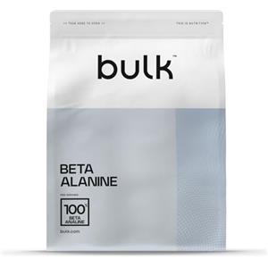Bulk Beta Alanina in Polvere, 100% Beta-Alanina, Senza Aroma, 4g per Dose, Aminoacido Pre-Workout, 125 Porzioni, Vegano, 500g
