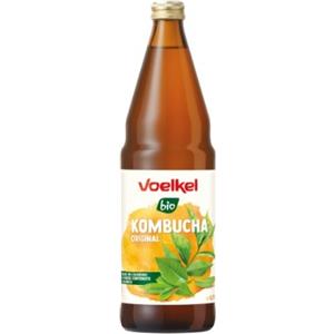 Voelkel Kombucha 750 ml - Bevanda biologica fermentata con tè verde e erbe, ricca di probiotici