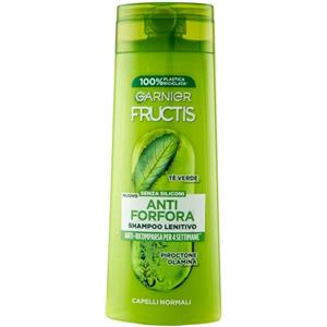 Garnier Fructis Shampoo Antiforfora Lenitivo 250 ml - Con Tè Verde e Piroctone Olamina per Capelli Normali