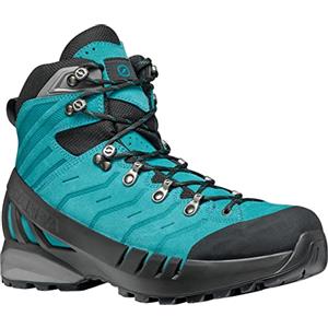 Scarpa Cyclone-s GTX Wmn, Trekking Donna, Grigio, Turchese (Ceramic Gray) Gore Tex Tai Shell Trek, 36.5 EU