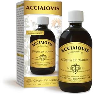 Dr Giorgini Dr. Giorgini - Dr Giorgini Acciaiovis Liquido Analcolico Integratore di Ferro 500ml - 980638985