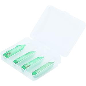 AMONIDA Lampada da Esca Impermeabile a LED Verde con Esca da Pesca, 4 Pezzi, Mini Luce Soffusa Subacquea Verde Brillante per Attirare Pesci, Ecoscandaglio per la Pesca in Acqua Dolce e Salata