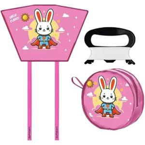 Generisch Aquilone per bambini, divertente aquilone pieghevole, pratico e pieghevole, per esterni, , giardino, cortile, campeggio, picnic, gioco e relax