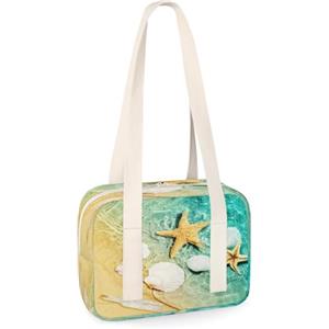 TropicalLife Borsone sportivo a tema oceano, mare, spiaggia, mini borsa da palestra, leggera, casual, da viaggio, borsa organizer per bambini, ragazze, ragazzi, donne, uomini