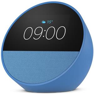 Amazon - Nuovo Echo Spot (modello 2024) | Sveglia intelligente con suono di qualità e Alexa | Blu - SPEDIZIONE GRATUITA