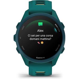 GARMIN FORERUNNER 170 MUSIC TEAL GREEN/CITRON Orologio GPS