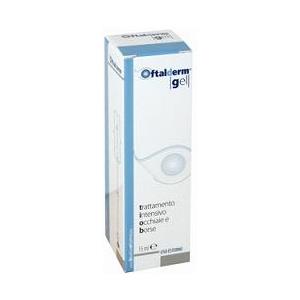 Biodue Oftalderm Gel 15 ml - Trattamento Intensivo per Occhiaie e Borse, Migliora Idrazione e Levigatezza della Cute