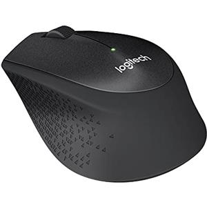 Logitech B330 SILENT PLUS Mouse Wireless, 2,4 GHz con Ricevitore USB Nano, Tracciamento Ottico 1000 DPI, Durata Batteria di 2 Anni, Compatibile con PC, Mac, Laptop, Chromebook - Nero