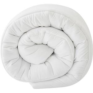Good Nite Trapunta invernale 135 x 200 cm, calda coperta invernale 460 g/m², imbottitura in microfibra, per quattro stagioni, bianco (135 x 200 cm)