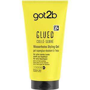 Got2B Glued Gel Waterproof, Gel Capelli Tenuta Straordinaria ad Effetto Fissante, 150 ml