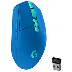 Logitech G305 LIGHTSPEED Mouse Gaming Wireless, Sensore 12K HERO, 12.000 DPI, Design Leggero, 6 Pulsanti Programmabili, Batteria 250 Ore, Memoria Integrata, PC/Laptop, Blu
