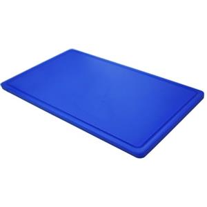 METRO Professional Tagliere GN 1/1, Polietilene ad alta Densità (HDPE), Lavabile in Lavastoviglie, Rettangolare, Blu