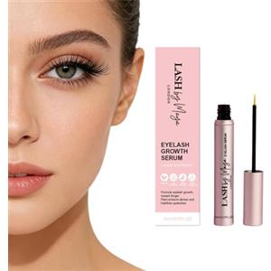Neksong Glowsty Lashes Siero Ciglia/Lash By Marya Siero Ciglia London Rosa 2.0, per Ciglia più Lunghe, Spesse e Piene (1PCS)