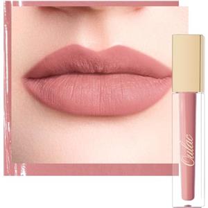 OULAC Rossetto Liquido Matte - Tinta Labbra a Lunga Tenuta 12H - Colore Intenso & Coprente - Formula Cremosa Senza Trasferimento - Arricchito con Vitamina E - Vegan, 4,5ml,