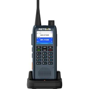 Retevis MateTalk C63 Walkie Talkie-Gestione Degli Ordini di Lavoro, Schermo LCD, 2200 mAh, Avviso Vibrazione, Funzione SMS/Chiamata di Gruppo, Woki Toki Sottile per Hotel (1 Confezione)