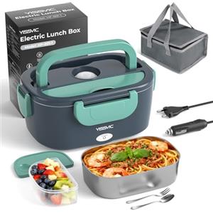 YISSVIC Scaldavivande Elettrico Portatile 1.5L 60W 12V/24V/220V