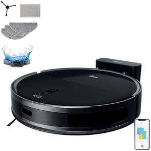 Hoover HG2 Robot Aspirapolvere e Lavapavimenti Hydro, Ultra-Sottile - Potente Aspirazione da 5000Pa, Pulizia sotto i Mobili, Navigazione Laser, Fino a 160 Minuti di Autonomia, [HG2Z30H]