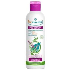 Puressentiel Shampoo Pouxdoux Anti-pidocchi 200ml - Risanante con Oli Essenziali di Lavanda e Geranio