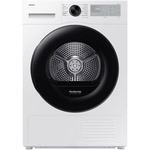 Samsung PRONTA CONSEGNA - Samsung: Asciugatrice Crystal EcoDry a libera installazione DV90DG52A0AHET finitura bianco/nero da 60 cm