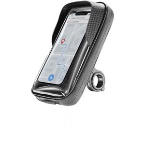Cellularline Rider Shield - Universal Supporto smartphone impermeabile da Nero