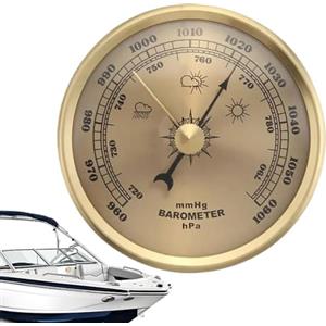 Nevalerra Barometro: manometro digitale multifunzione, stazione meteo portatile, termometro durevole, altimetro, display LCD, strumento barometrico portatile intelligente per prevedere la