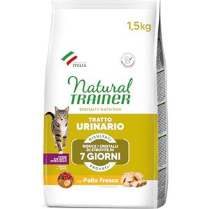Trainer Natural Trainer Cibo per Gatti Adulti - Tratto Urinario con Pollo Fresco - 1,5kg