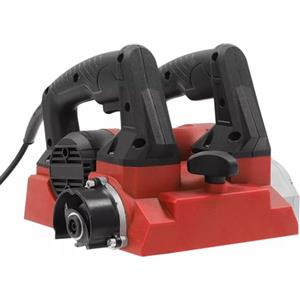 DaiJiubu Piallatrice elettrica da parete 1300 W, smerigliatrice a rulli, per calcestruzzo, stucco, verniciatura, 4000 giri/minuto (rosso)