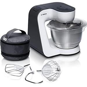 Bosch MUM5 Impastatrice Planetaria Robot Da Cucina Multifunzione, 900 W, 7 Velocità, Grigio