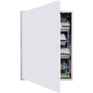 VEVOR Pannello di Accesso da Parete, Pannello per Ispezione per Impianti Idraulici Elettrici da Parete Dimensioni Generali 64 x 84 cm, Sportello di Manutenzioone Placca in Acciaio Zincato, Bianco