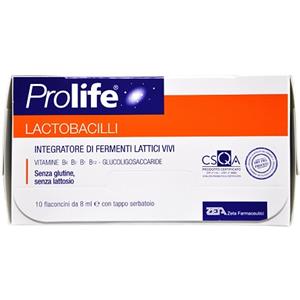 ZETA FARMACEUTICI SpA Prolife lactobacilli 10 flaconcini 8 ml - Prolife - 934013172