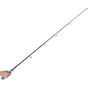 Rcniso Canna da Pesca Telescopica in Carbonio Canna da Mare Portatile Leggera per Pesci Grandi Manico Rosso 1,4 M (Maniglia blu 1,2 metri)