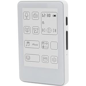 VBESTLIFE 2.7in Schermo Ink Ebook Reader, 2 in 1 E Book Reader Mp3 Player, Hifi Sound Bluetooth 5.0 Music Player, Tipo C Carica