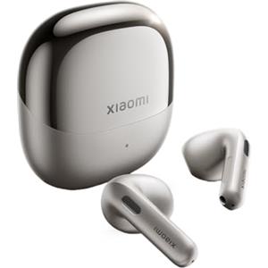 XIAOMI Buds 6, Auricolari True Wireless, Cancellazione del Rumore con 3 Microfoni, Harman AudioEFX, Circuito Magnetico Triplo, 35 Ore di Riproduzione, Tramite App, IP54, Grigio titanio
