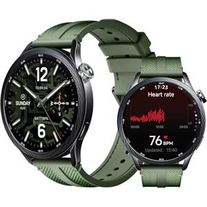 XIAOMI Watch S5 46 mm, Smartwatch per Uomo/Donna, AMOLED da 1,48", Fitness Tracker con Monitoraggio del Sonno, 21 Giorni, 150+ Modalità Sportive, GPS Dual-Band, NFC, Android&iOS, Verde giungla