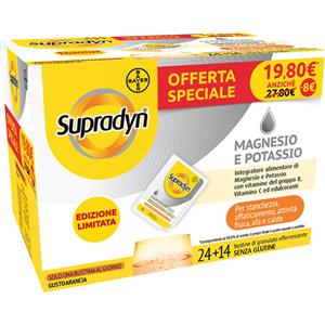 BAYER SPA Supradyn MAGNESIO E POTASSIO 24+14 (38) BUSTINE