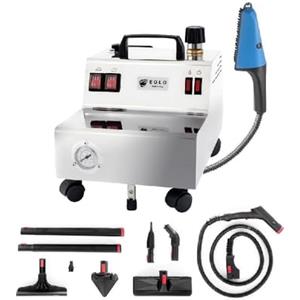 AEOLUS EOLO Home & Professional EOLO Pulitore GV05 SB200C Professionale a Vapore 180°C Sistemi Pulizia Spazzola Sanificante Disinfetta Sanifica Igienizza Ambienti Tessuti LavaPavimenti Anicalcare Made in Italy Garanzia 5 Anni A++