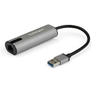 StarTech.com Adattatore Ethernet USB 3.0 Tipo A, Adattatore di rete USB 3.1 a RJ45/LAN Multivelocità 2.5 GbE /1 GbE, Convertitore/Adattatore NBASE, Lenovo X1 Carbon, HP EliteBook/ Zbook (US2GA30)