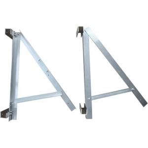 Technaxx TX-227 Supporto per la stazione solare per balcone da 300W - angoli di montaggio regolabili a 30°/35°/40°, 3 opzioni di montaggio, testato staticamente, per pannelli solari da 300W