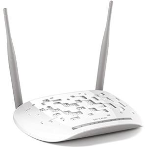 TP-Link [Vecchio Modello] TP-Link TD-W8961N-IT Modem Router, Wi-Fi N300 Mbps, 4 Porte Fast Ethernet, Incluso Splitter, Antenne, Versione in Lingua Italiana, Bianco
