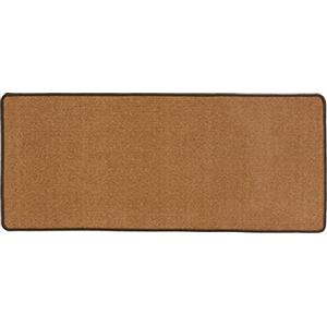 Baroni Home Tappeto Cucina Antiscivolo, Passatoia Decorata Lavaile (57x140 cm, Marrone)