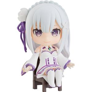 Good Smile Company Re:Zero Iniziare la vita in un altro mondo Nendoroid Swacchao! Figur Emilia 9 cm