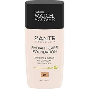 SANTE Naturkosmetik Radiant Care Foundation 04