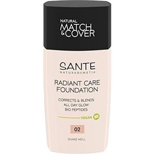 SANTE Naturkosmetik Radiant Care Foundation 02